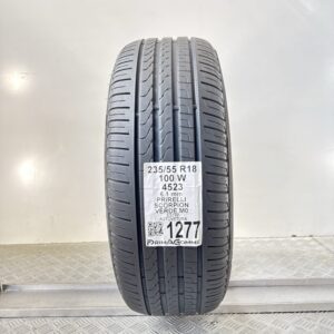 Pneumatico Usato 235 55 R18 100W Pirelli Scorpion Verde MO 87% Estivo