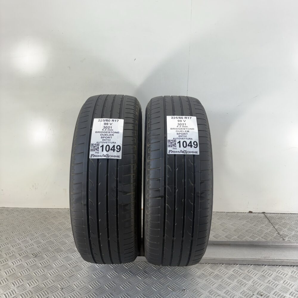 Gomme Usate 225 60 R17 99V Bridgestone Dueler Sport Estive | Gomme Usate | PrimaGomme.it Gomme Usate 225 60 R17 99V Bridgestone Dueler Sport Estive - immagine 5