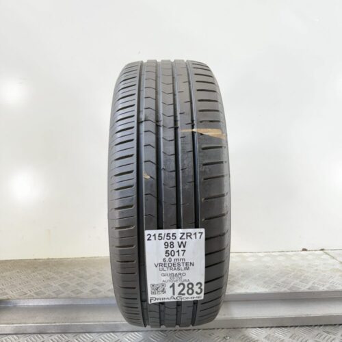 Pneumatico Usato 215 55 ZR17 98W Vredestein Ultraslim Giugaro 86% Estivo