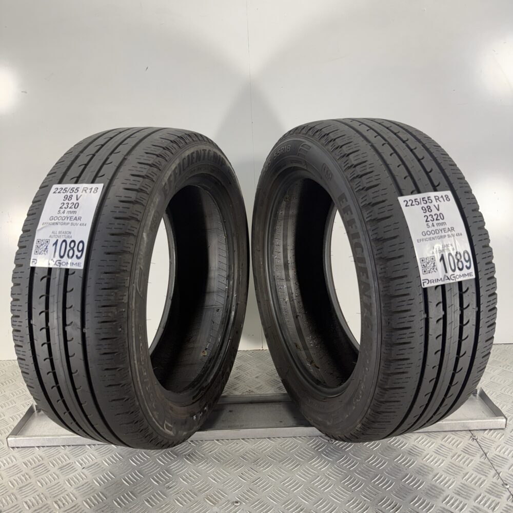 Gomme Usate 225 55 R18 98V Goodyear EfficientGrip SUV 78% Estive | Gomme Usate | PrimaGomme.it Gomme Usate 225 55 R18 98V Goodyear EfficientGrip SUV 78% Estive - immagine 5