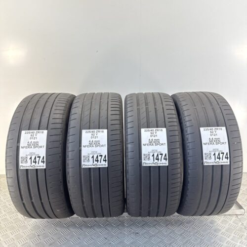 Gomme Usate 225 40 R18 92Y Nexen Nfera Sport 62% Estive