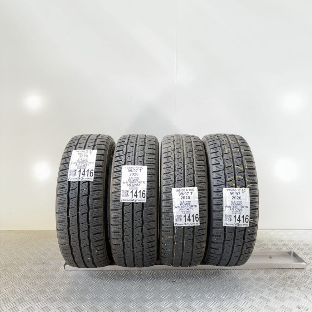 Gomme Usate 195 60 R16C 99 97T Kumho Winterportran CW51 88% Invernali | Gomme Usate | PrimaGomme.it Gomme Usate 195 60 R16C 99 97T Kumho Winterportran CW51 88% Invernali