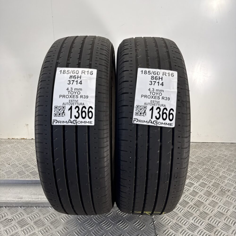 Pneumatici Usati 185 60 R16 86H TOYO PROXES R39 Estive | Gomme Usate | PrimaGomme.it Pneumatici usati 185 60 R16 TOYO PROXES R39 - foto 13