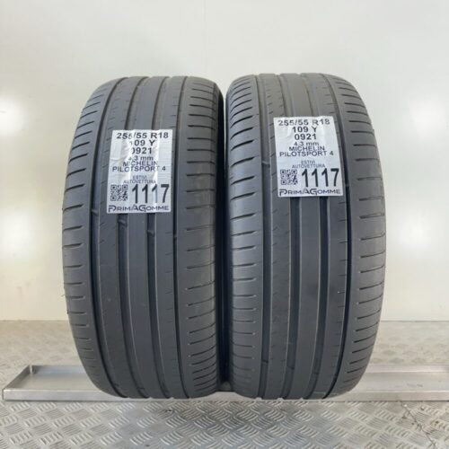 Gomme Usate 255 55 R18 109Y Michelin PilotSport 4 Estive
