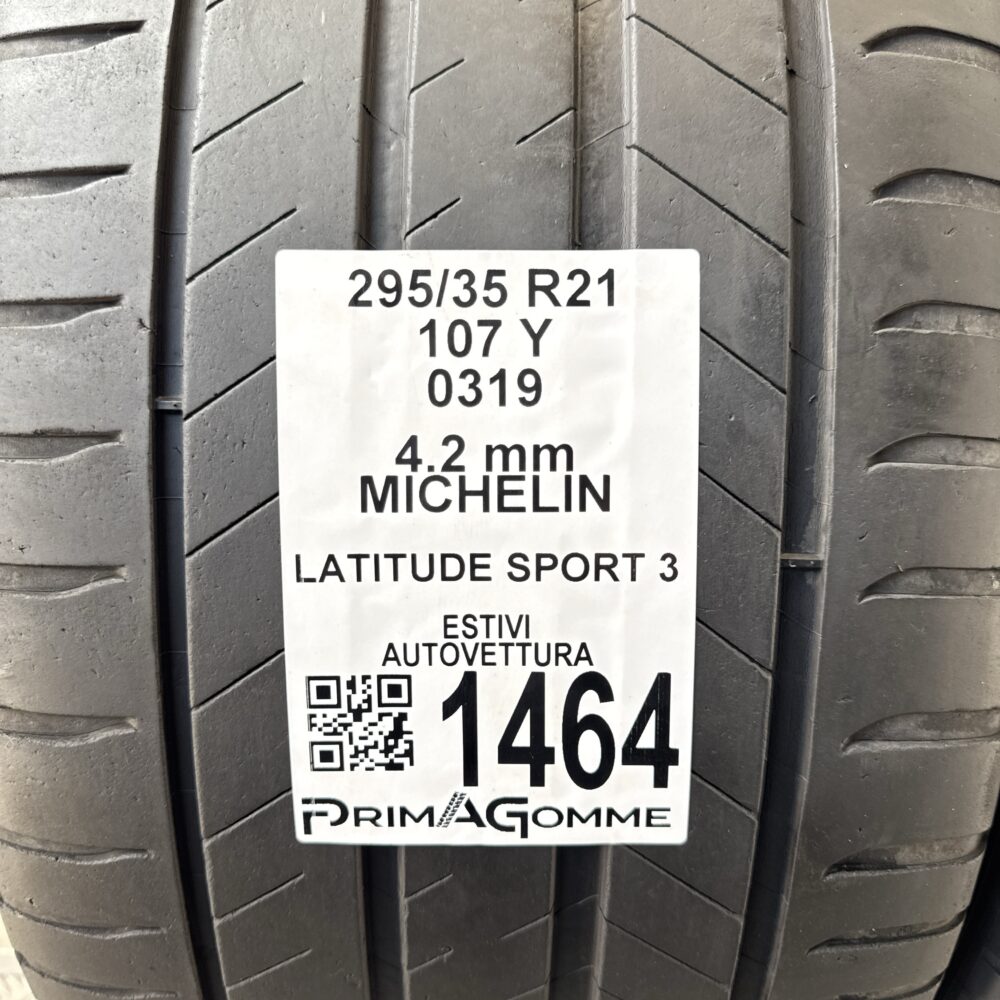Gomme Usate 295 35 R21 107Y Michelin Latitude Sport 3 Estive | Gomme Usate | PrimaGomme.it Gomme Usate 295 35 R21 107Y Michelin Latitude Sport 3 Estive - immagine 3