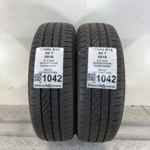 Gomme Usate 175 65 R15 84T Goodyear Duragrip 76% Estive