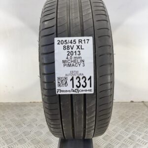 Gomma Usata 205 45 R17 88V Michelin Primacy 3 Estiva