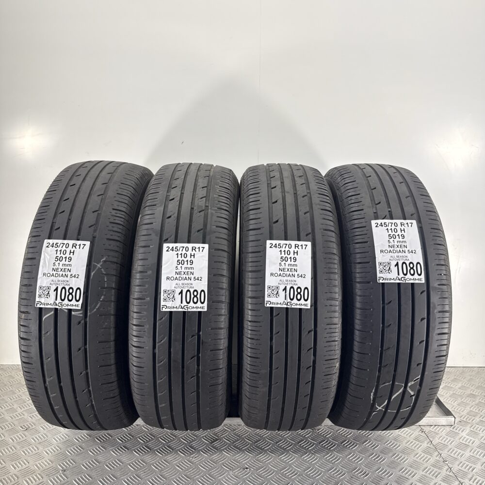 Gomme Usate 245 70 R17 110H Nexen Roadian 542 73% Quattro Stagioni | Gomme Usate | PrimaGomme.it Gomme Usate 245 70 R17 110H Nexen Roadian 542 73% Quattro Stagioni