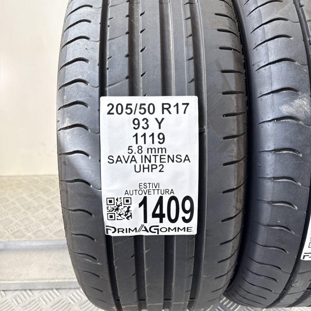 Gomme Usate 205 50 R17 93Y Sava Intensa UHP2 82% Estive | Gomme Usate | PrimaGomme.it Gomme Usate 205 50 R17 93Y Sava Intensa UHP2 82% Estive - immagine 3