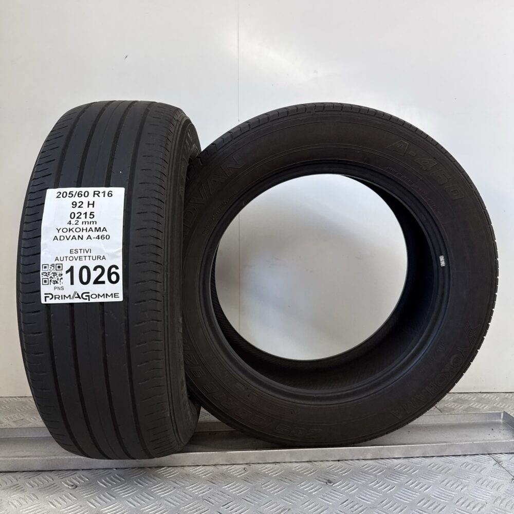 Gomme Usate 205 60 R16 92H Yokohama Advan A-460 Estive | Gomme Usate | PrimaGomme.it Gomme Usate 205 60 R16 92H Yokohama Advan A-460 Estive - immagine 7