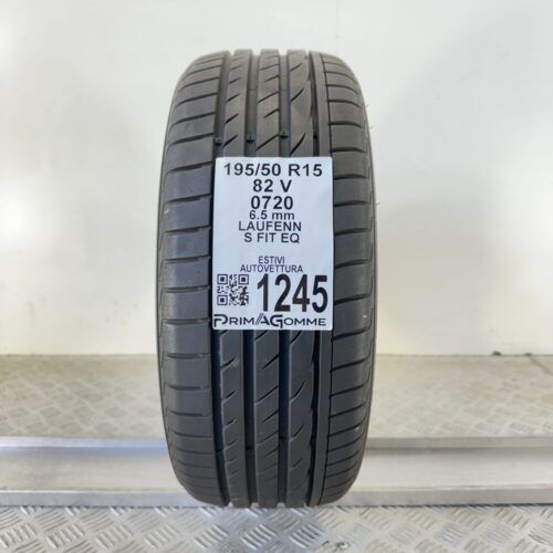Pneumatico Usato 195 50 R15 82V Laufenn S Fit EQ 93% Estivo