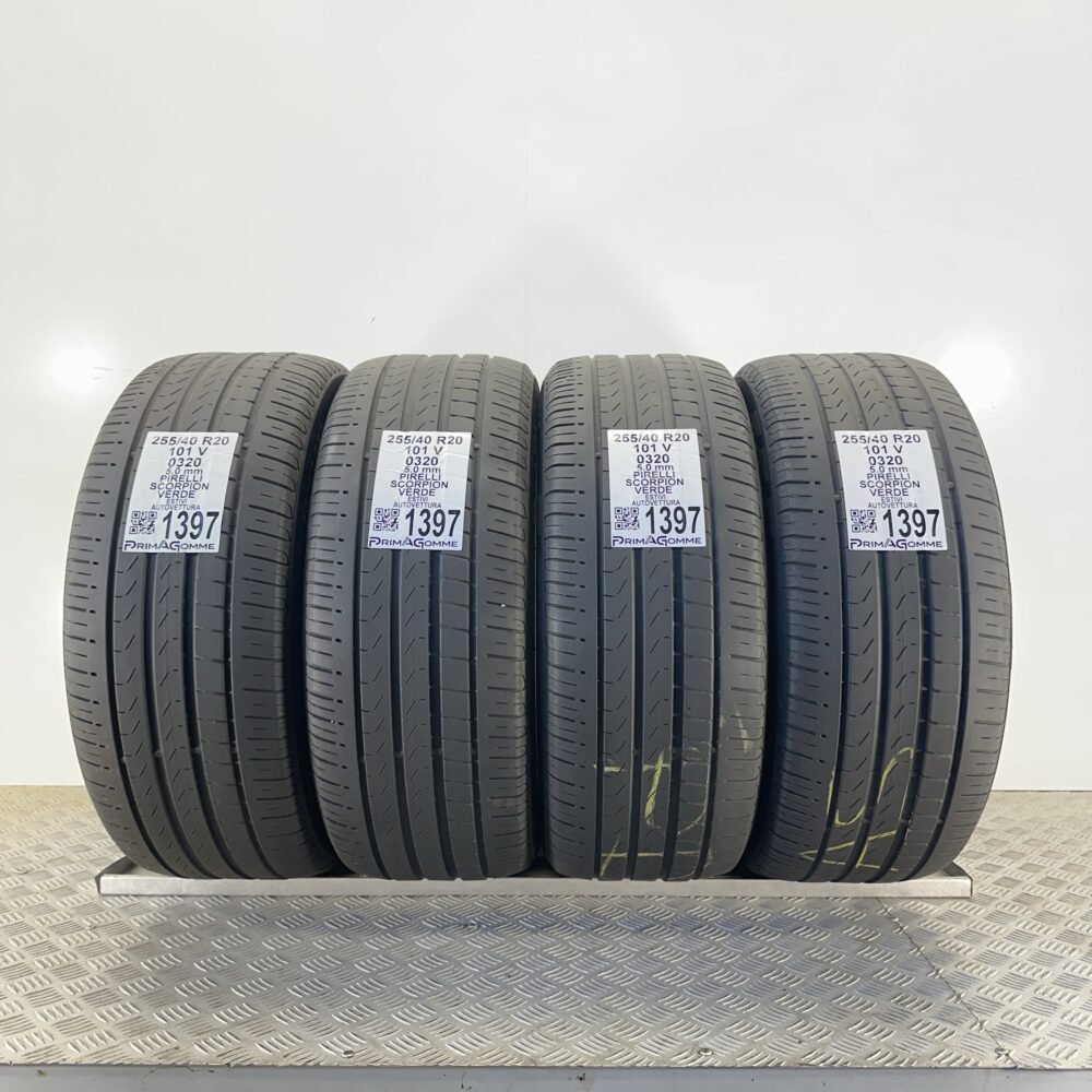 Gomme Usate 255 40 R20 101V Pirelli Scorpion Verde 71% Estive | Gomme Usate | PrimaGomme.it Gomme Usate 255 40 R20 101V Pirelli Scorpion Verde 71% Estive