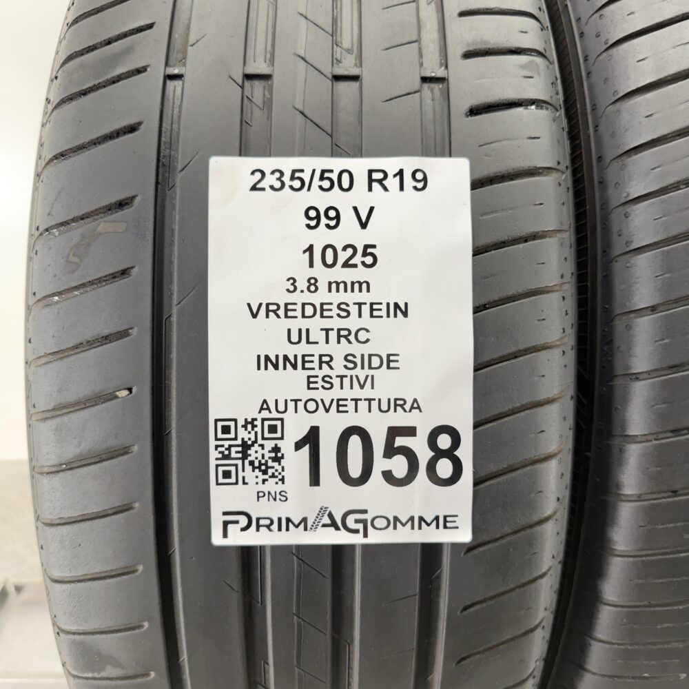 Gomme Usate 235 50 R19 99V Vredestein Ultrac Estive | Gomme Usate | PrimaGomme.it Gomme Usate 235 50 R19 99V Vredestein Ultrac Estive - immagine 3