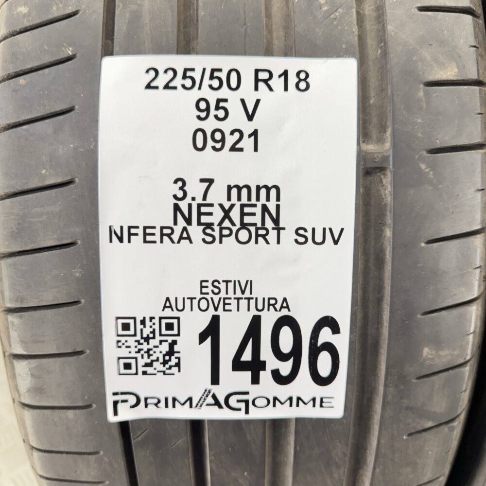 Gomme Usate 225 50 R18 95V Nexen Infera Sport SUV Estive | Gomme Usate | PrimaGomme.it Gomme Usate 225 50 R18 95V Nexen Infera Sport SUV Estive - immagine 3