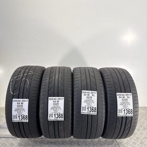Gomme Usate 205 40 ZR17 XL 84W Hankook Ventus V12 Evo 2 Estive