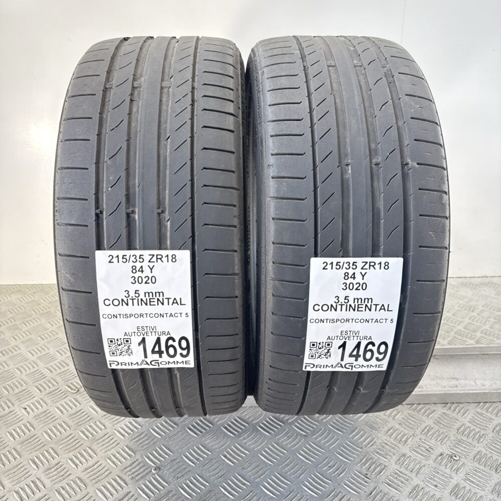 Gomme Usate 215 35 ZR18 84Y Continental ContiSportContact 5 Estive | Gomme Usate | PrimaGomme.it Gomme Usate 215 35 ZR18 84Y Continental ContiSportContact 5 Estive - immagine 5
