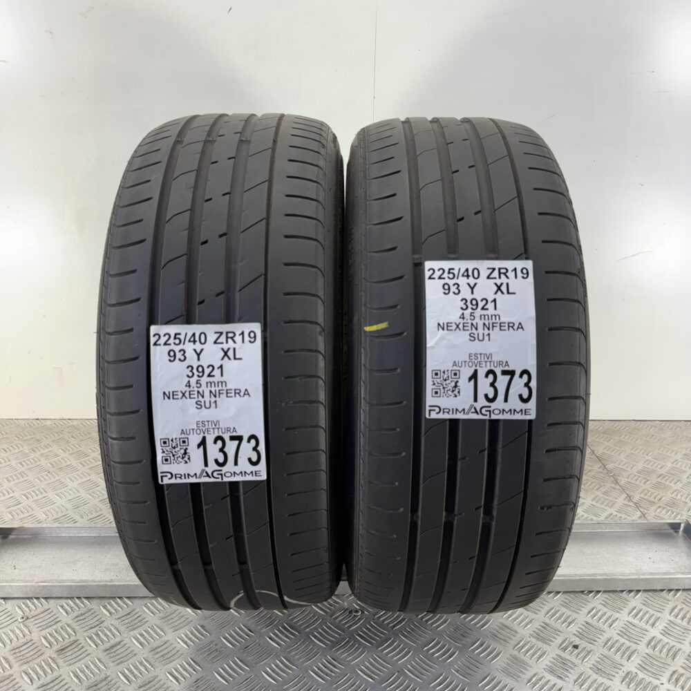 Gomme Usate 225 40 ZR19 93Y Nexen Nfera SU1 Estive | Gomme Usate | PrimaGomme.it Gomme Usate 225 40 ZR19 93Y Nexen Nfera SU1 Estive