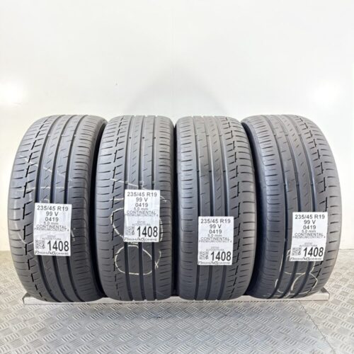 Gomme Usate 235 45 R19 99V Continental PremiumContact 4 71% Estive