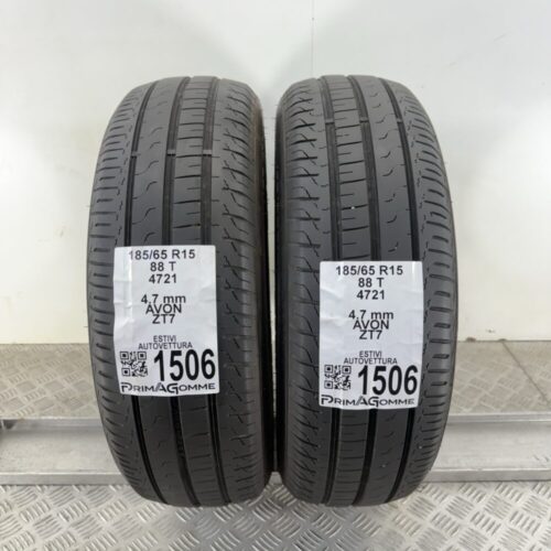 Gomme Usate 185 65 R15 88T Avon ZT7 Estive