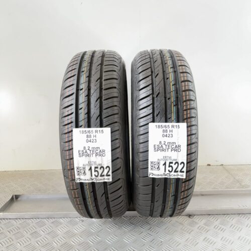 Gomme Usate 185 65 R15 88H ESA TECAR Spirit Pro 99% Estive