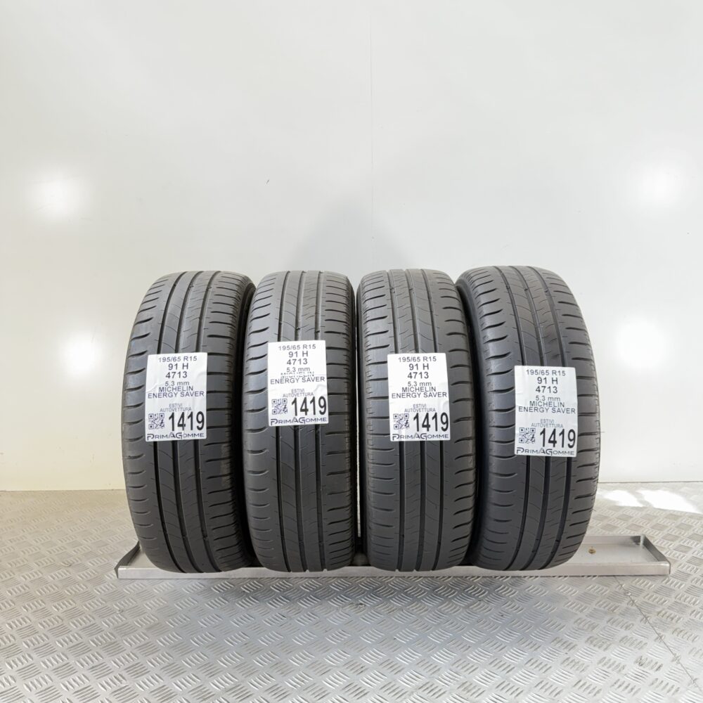 Gomme Usate 195 65 R15 91H Michelin Energy Saver 76% Estive | Gomme Usate | PrimaGomme.it Gomme Usate 195 65 R15 91H Michelin Energy Saver 76% Estive - immagine 7