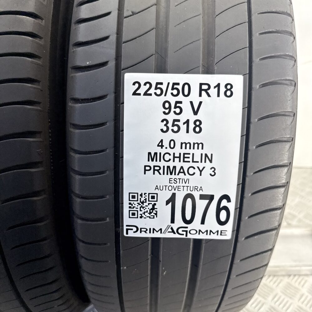 Gomme Usate 225 50 R18 95V Michelin Primacy 3 Estive | Gomme Usate | PrimaGomme.it Gomme Usate 225 50 R18 95V Michelin Primacy 3 Estive - immagine 3