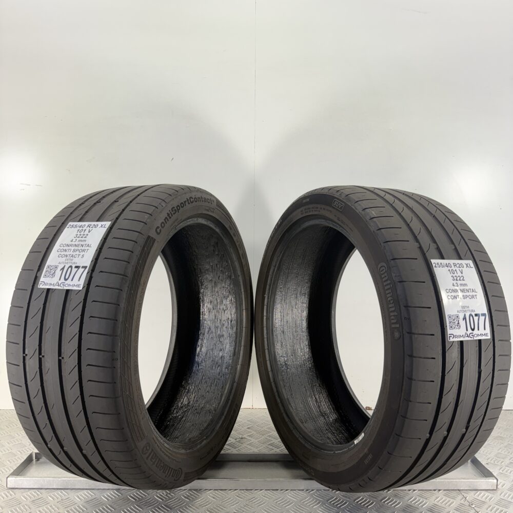 Gomme Usate 255 40 R20 XL 101V Continental ContiSportContact 5 Estive | Gomme Usate | PrimaGomme.it Gomme Usate 255 40 R20 XL 101V Continental ContiSportContact 5 Estive - immagine 4