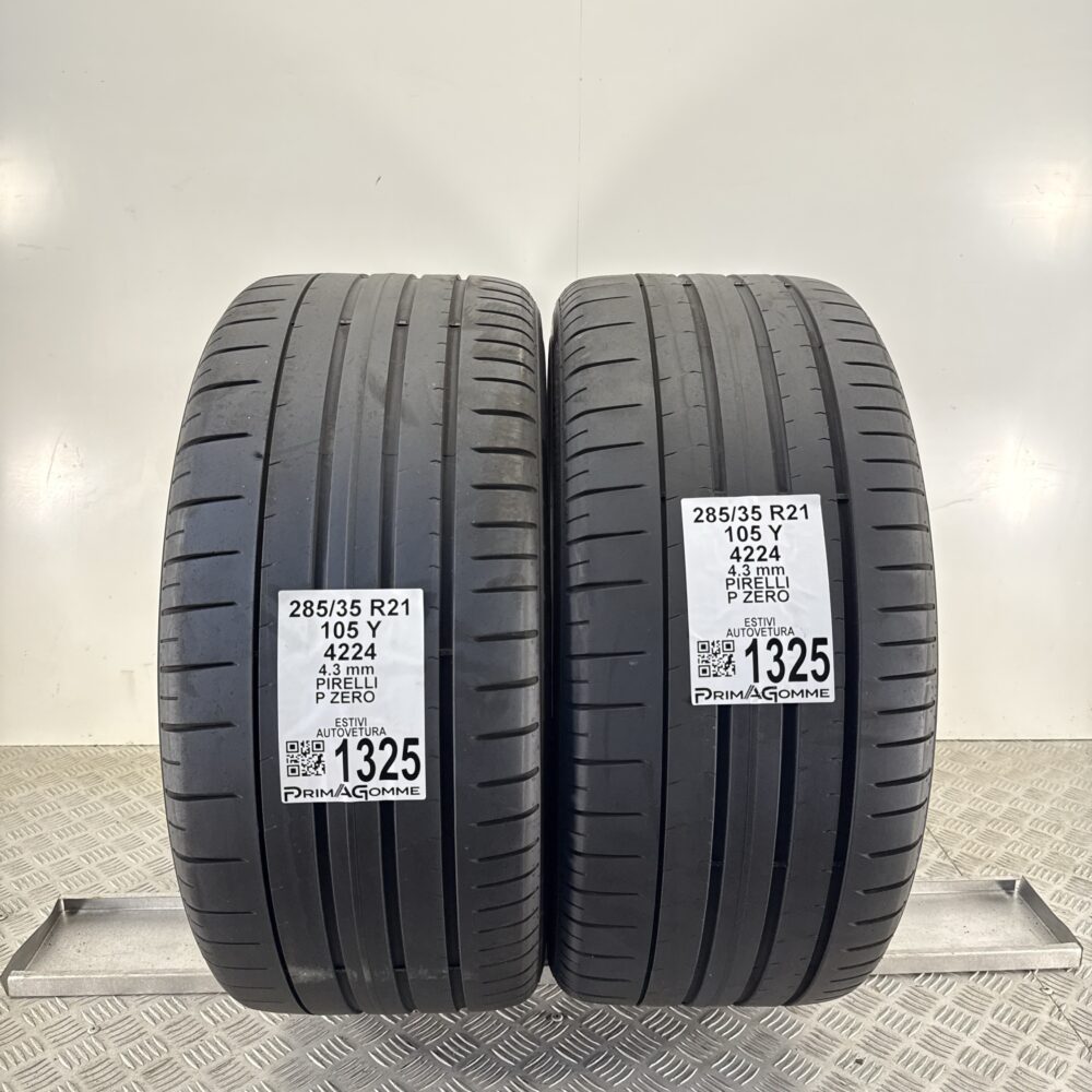 Gomme Usate 285 35 R21 105Y Pirelli P Zero Estive | Gomme Usate | PrimaGomme.it Gomme Usate 285 35 R21 105Y Pirelli P Zero Estive