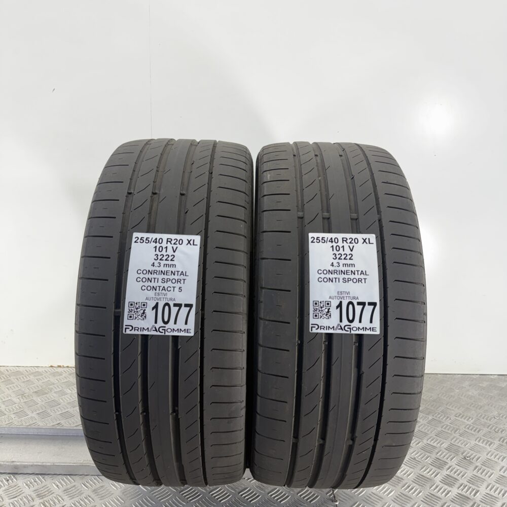 Gomme Usate 255 40 R20 XL 101V Continental ContiSportContact 5 Estive | Gomme Usate | PrimaGomme.it Gomme Usate 255 40 R20 XL 101V Continental ContiSportContact 5 Estive - immagine 7