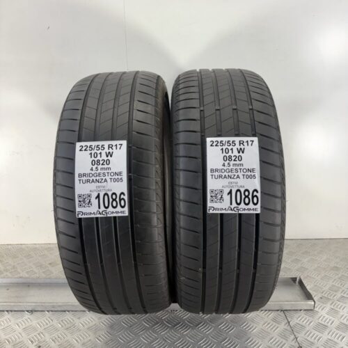 Gomme Usate 225 55 R17 101W Bridgestone Turanza T005 Estive