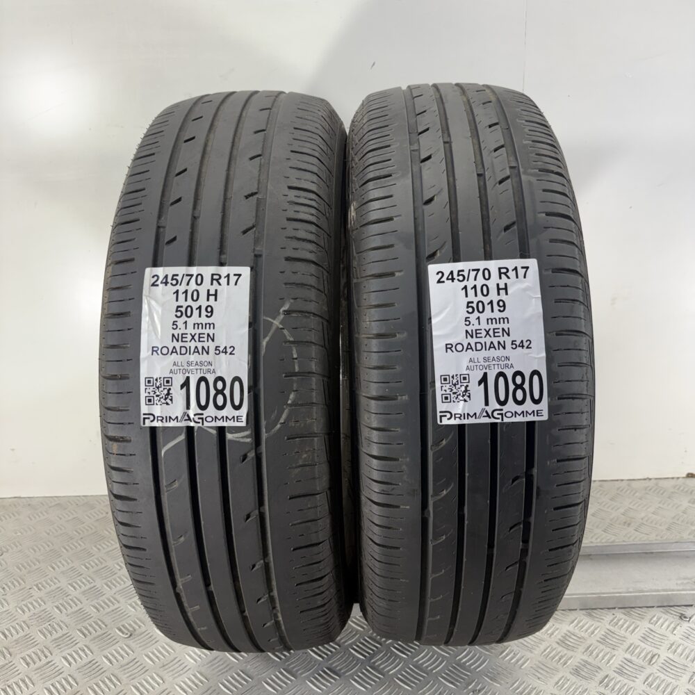 Gomme Usate 245 70 R17 110H Nexen Roadian 542 73% Quattro Stagioni | Gomme Usate | PrimaGomme.it Gomme Usate 245 70 R17 110H Nexen Roadian 542 73% Quattro Stagioni - immagine 12