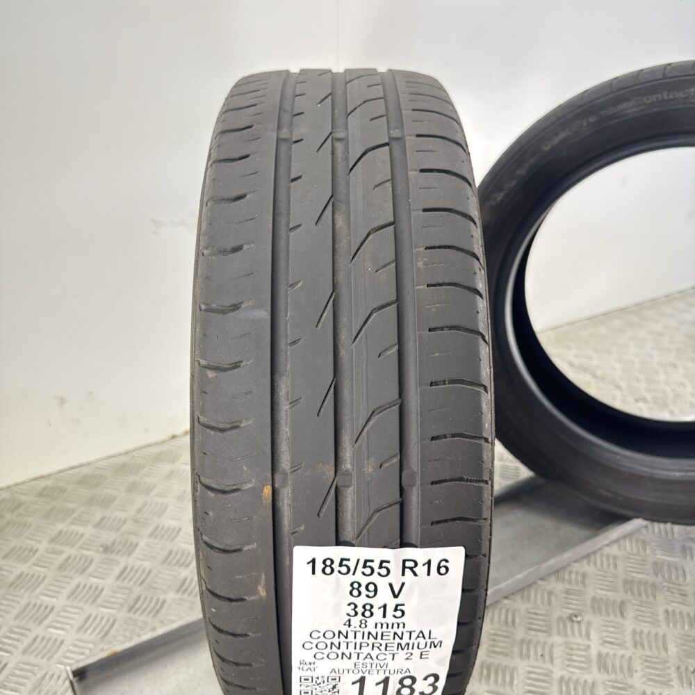 Gomme Usate 185 55 R16 89V Continental Contact 2 E Estive | Gomme Usate | PrimaGomme.it Gomme Usate 185 55 R16 89V Continental Contact 2 E Estive - immagine 7