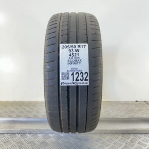 Pneumatico Usato 205 50 R17 93W Infinity Ecomax 71% Estivo
