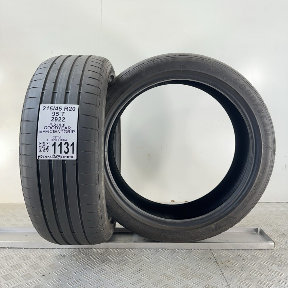 Gomme Usate 215 45 R20 95T Goodyear EfficientGrip Estive | Gomme Usate | PrimaGomme.it Gomme Usate 215 45 R20 95T Goodyear EfficientGrip Estive - immagine 7
