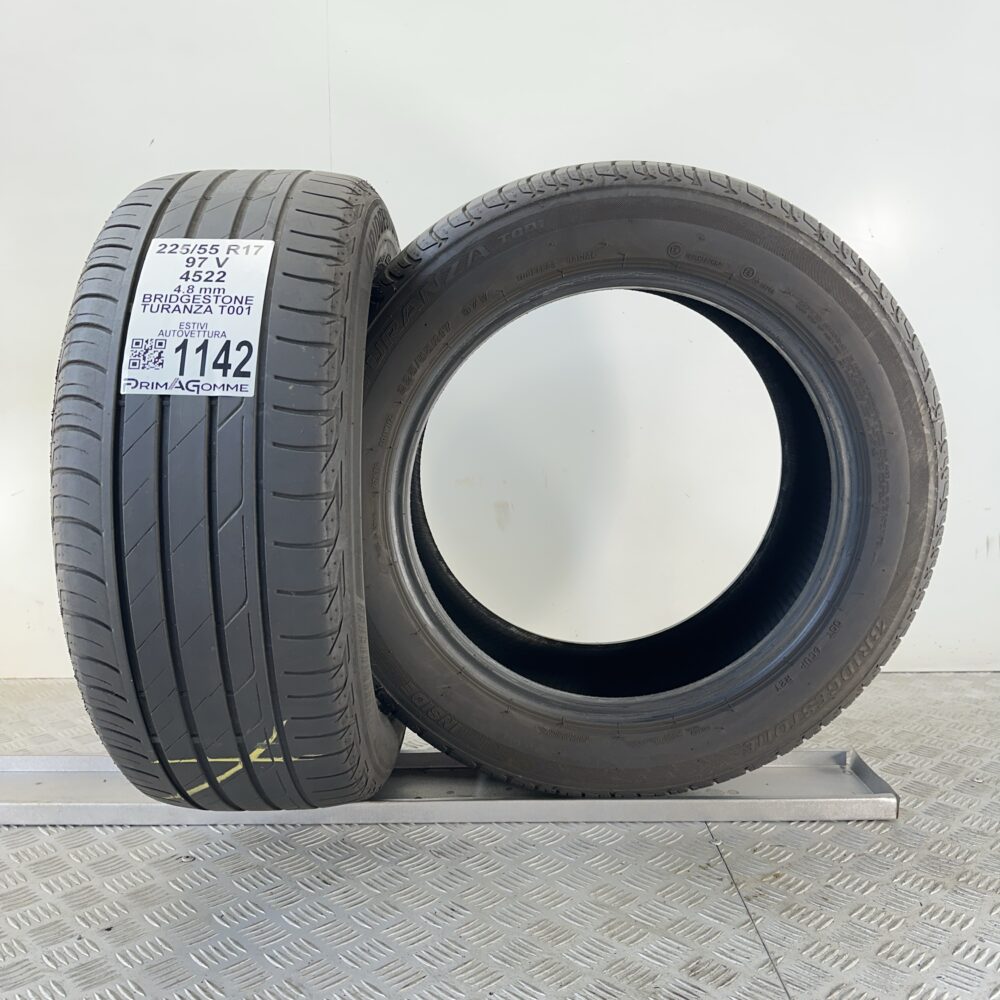 Gomme Usate 225 55 R17 97V Bridgestone Turanza T001 Estive | Gomme Usate | PrimaGomme.it Gomme Usate 225 55 R17 97V Bridgestone Turanza T001 Estive - immagine 6