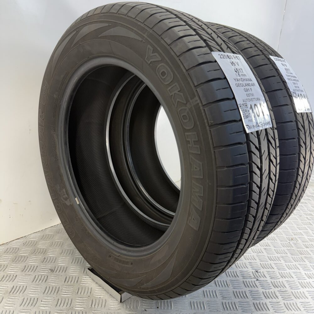 Pneumatici Usati 225 60 R17 99V Yokohama Geolandar G91 F 78% Estive | Gomme Usate | PrimaGomme.it Pneumatici Usati 225 60 R17 99V Yokohama Geolandar G91 F 78% Estive - immagine 6
