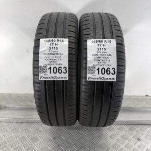 Gomme Usate 165 60 R15 77H Continental Conti Eco Contact 5 76% Estive