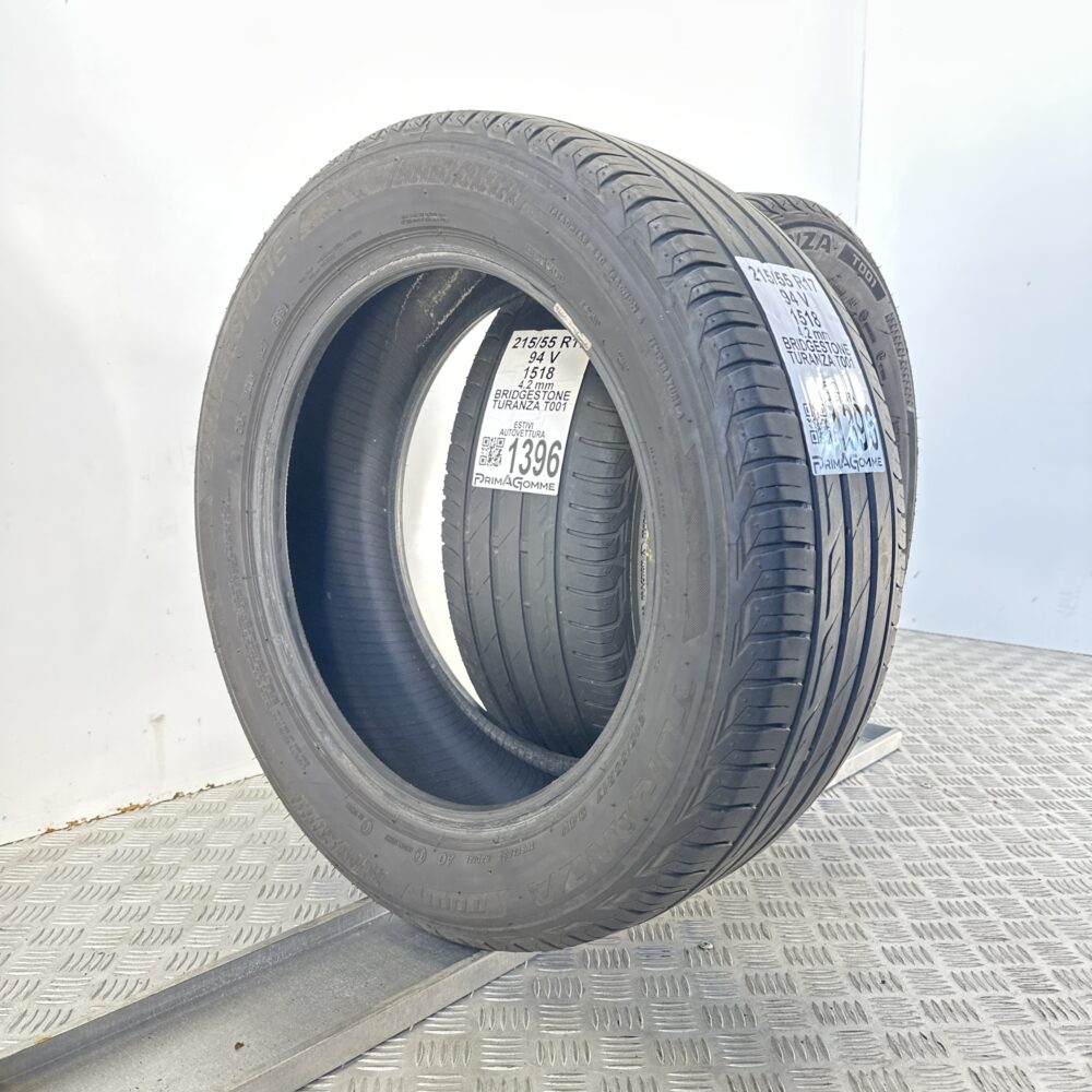 Gomme Usate 215 55 R17 94V Bridgestone Turanza T001 Estive | Gomme Usate | PrimaGomme.it Gomme Usate 215 55 R17 94V Bridgestone Turanza T001 Estive - immagine 3