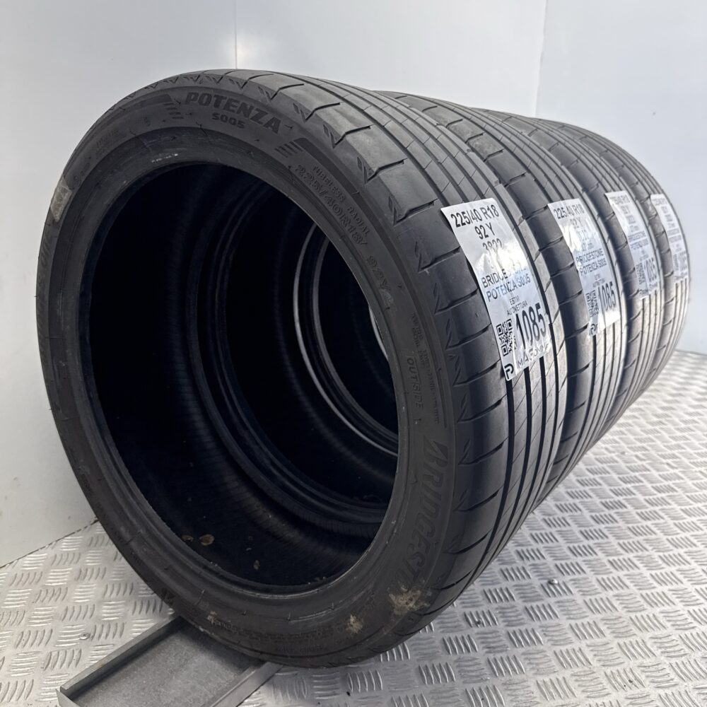 Gomme Usate 225 40 R18 92Y Bridgestone Potenza S005 Estive | Gomme Usate | PrimaGomme.it Gomme Usate 225 40 R18 92Y Bridgestone Potenza S005 Estive - immagine 11