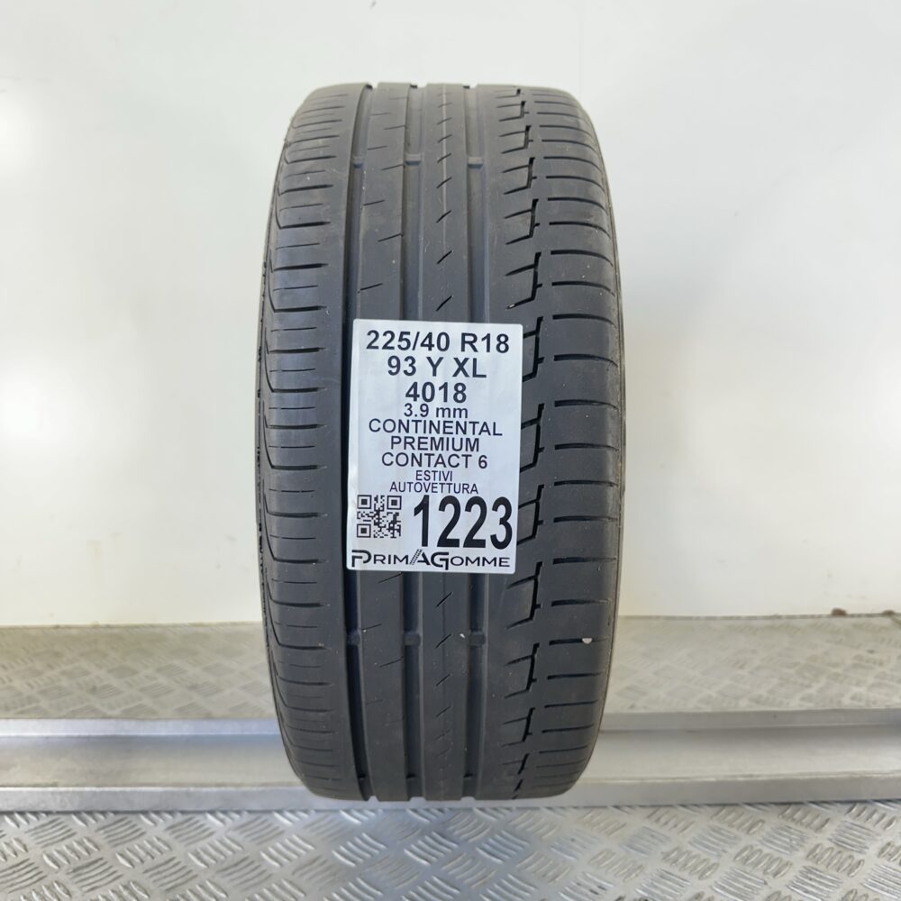 Pneumatico Usato 225 40 R18 XL 93Y Continental Premium Contact 6 Estivo | Gomme Usate | PrimaGomme.it Pneumatico usato 225 40 R18 Continental Premium Contact 6 - foto 5
