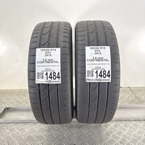 Gomme Usate 185 55 R16 83V Continental ContiPremiumContact 2E Estive