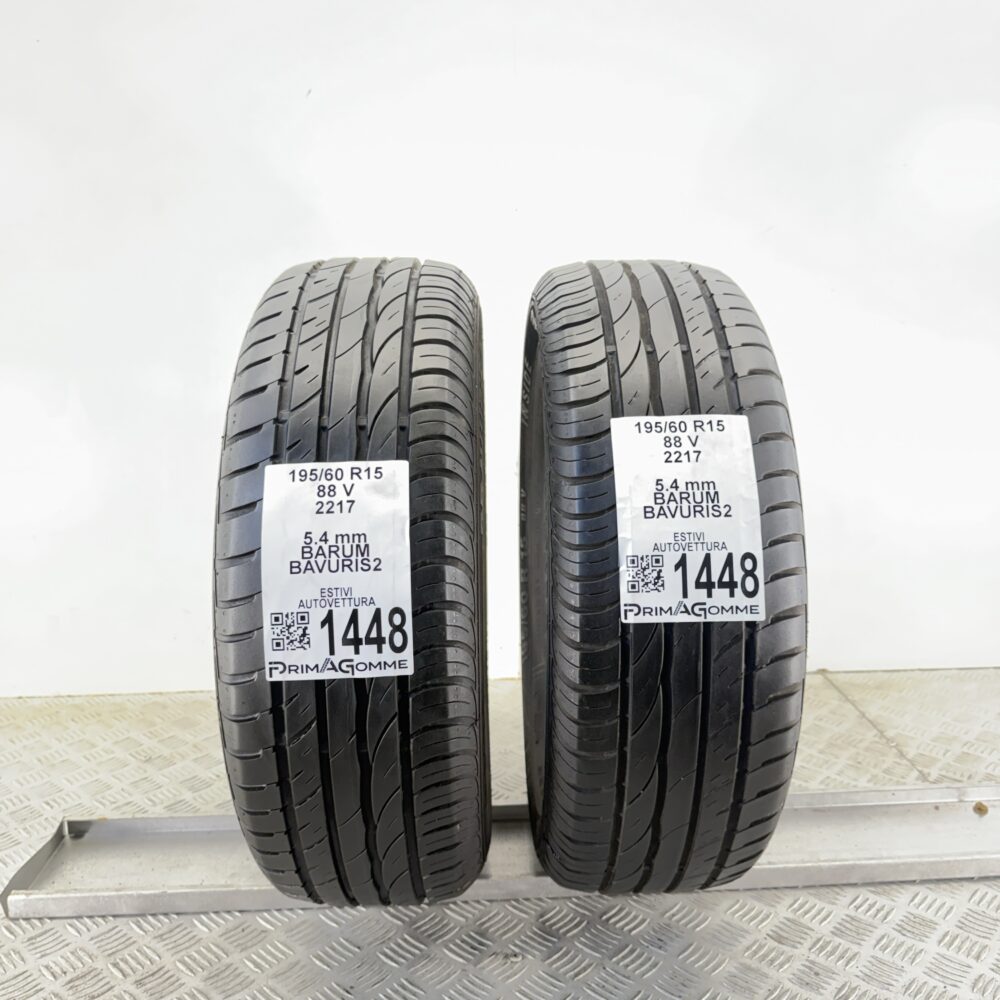 Pneumatici Usati 195 60 R15 88V BARUM BAVURIS2 77% Estive | Gomme Usate | PrimaGomme.it Pneumatici usati 195 60 R15 BARUM BAVURIS2 - foto 11