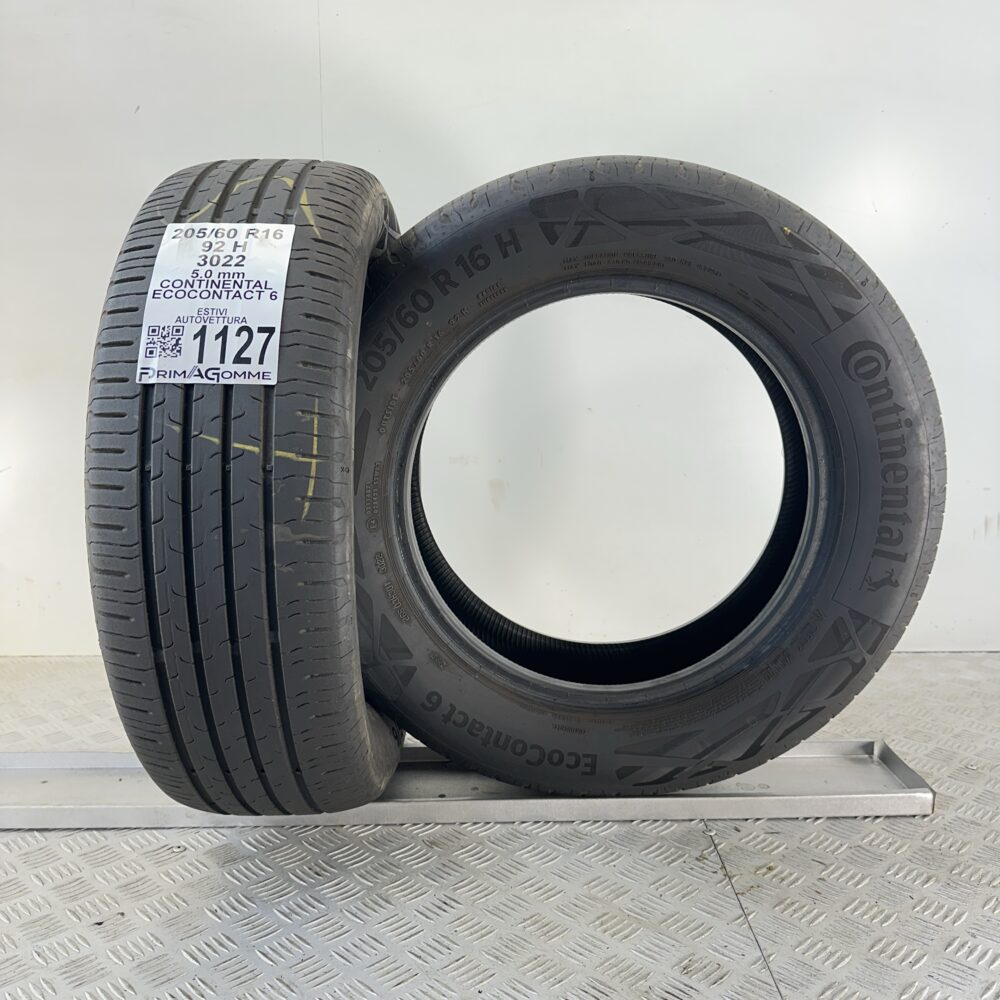 Gomme Usate 205 60 R16 92H Continental Ecocontact 6 71% Estive | Gomme Usate | PrimaGomme.it Gomme Usate 205 60 R16 92H Continental Ecocontact 6 71% Estive - immagine 6