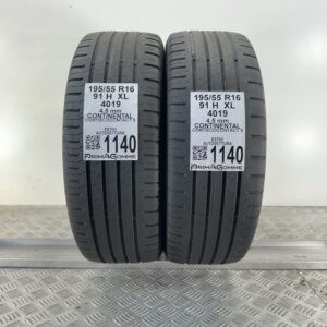 Gomme Usate 195 55 R16 XL 91H Continental ContiEcoContact 5 Estive