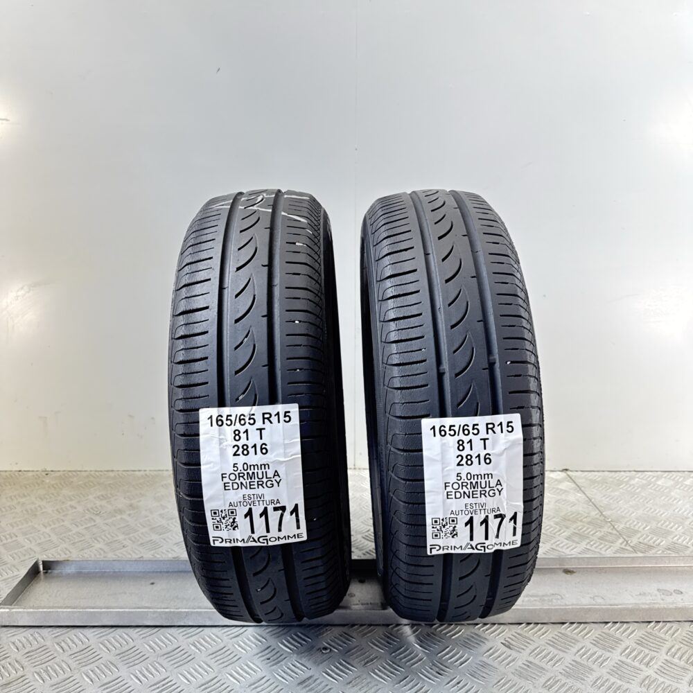 Gomme Usate 165 65 R15 81T Formula Energy 71% Estive | Gomme Usate | PrimaGomme.it Gomme Usate 165 65 R15 81T Formula Energy 71% Estive