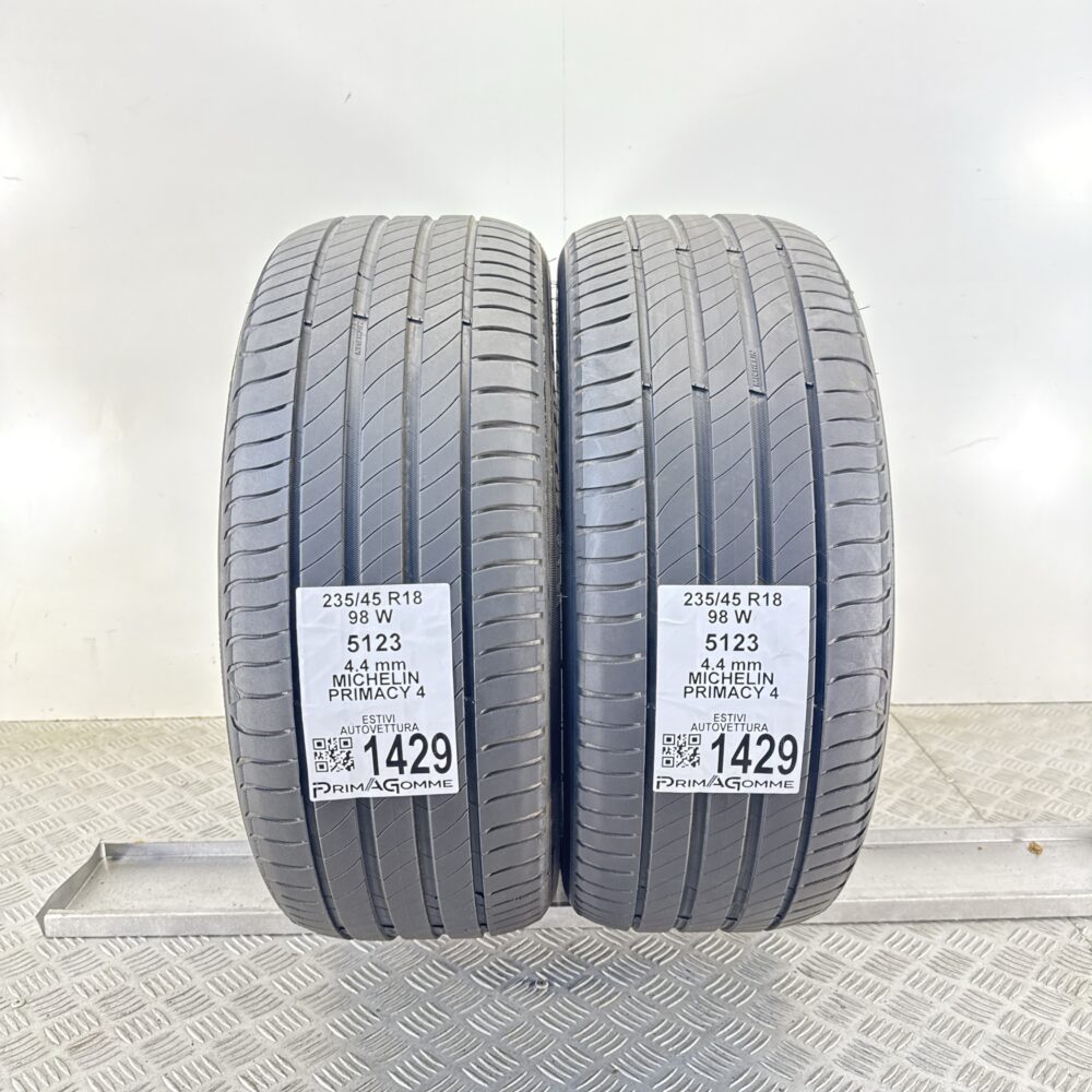 Gomme Usate 235 45 R18 98W Michelin Primacy 4 Estive | Gomme Usate | PrimaGomme.it Gomme Usate 235 45 R18 98W Michelin Primacy 4 Estive