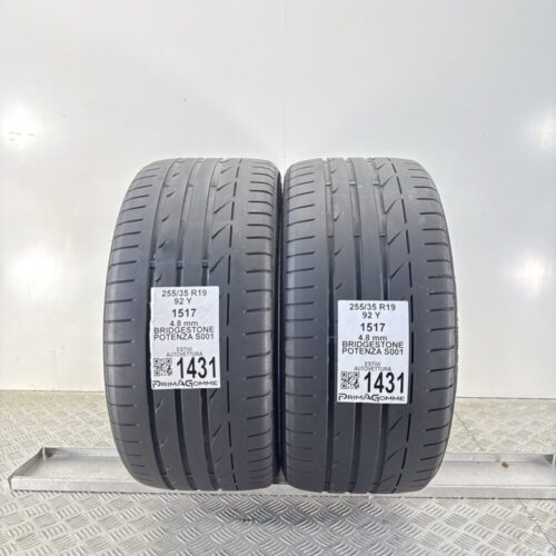 Gomme Usate 255 35 R19 92Y Bridgestone Potenza S001 Estive