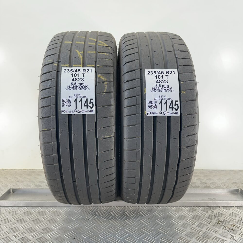 Gomme Usate 235 45 R21 101T Hankook Ventus S1Evo 3 80% Estive | Gomme Usate | PrimaGomme.it Gomme Usate 235 45 R21 101T Hankook Ventus S1Evo 3 80% Estive