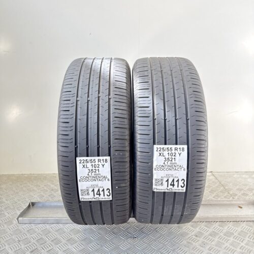Gomme Usate 225 55 R18 XL 102Y Continental Ecocontact 6 Estive
