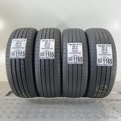 Gomme Usate 185 60 R16 86H Toyo Proxes R39 Estive